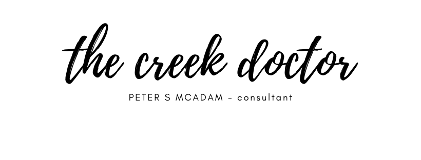 the creek doctor - Peter S McAdam - environmental consultant